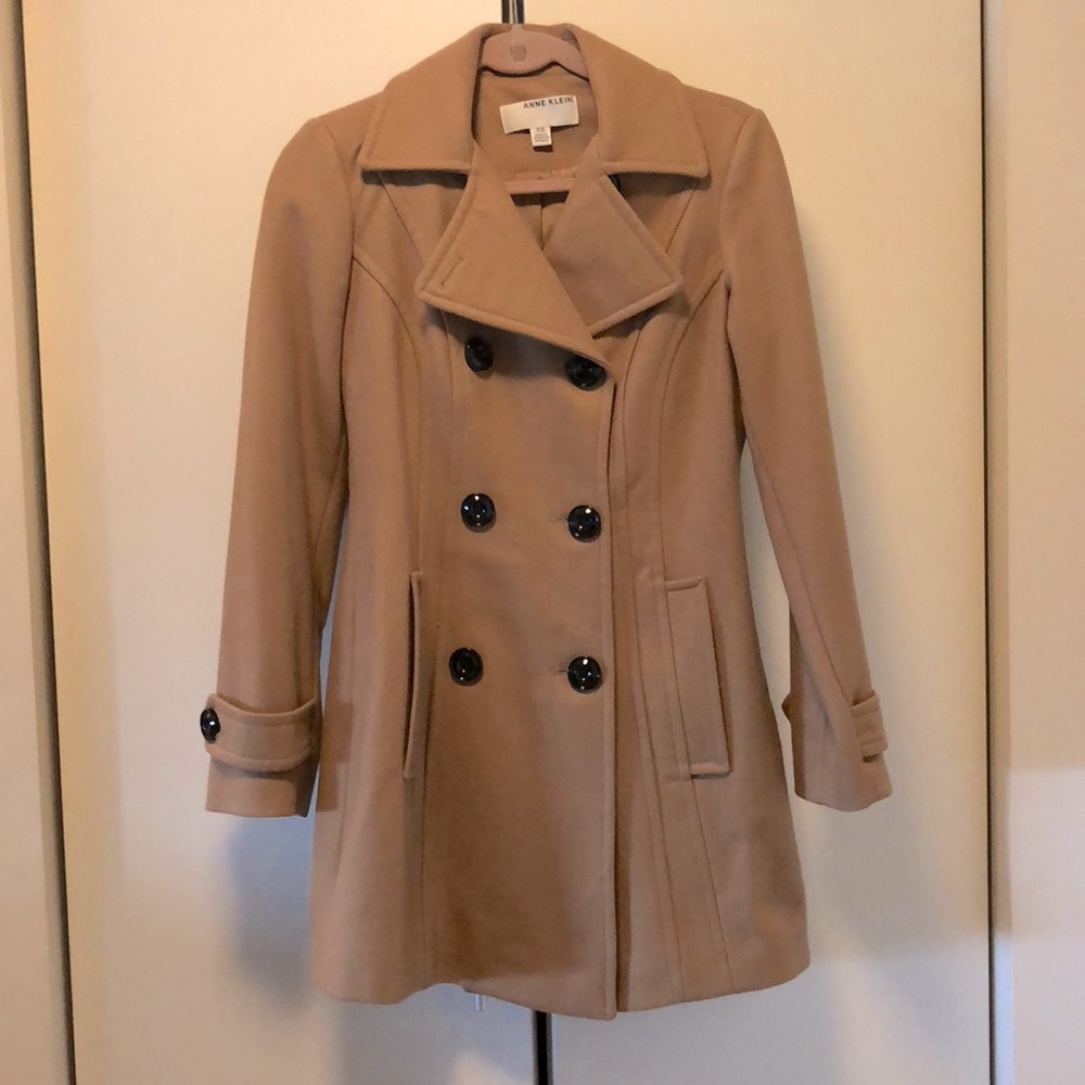 Anne Klein Camel Peacoat
